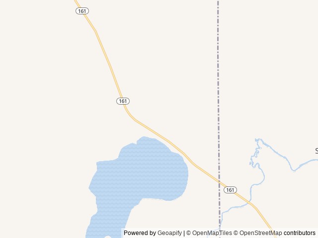 Map of Lakeside Cabin Rentals & RV Park location at Stockholm, ME, United States