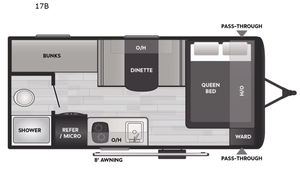 2025 Keystone RV Coleman Lantern LT Series 17B