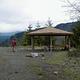 Upper picnic shelter