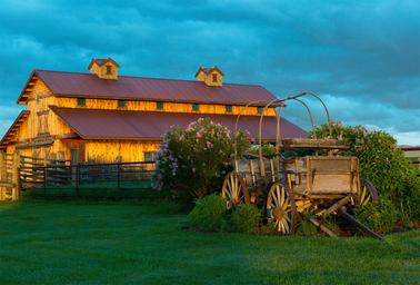 Homepage slide for The Lodge at Heritage Ranch - Bozeman Montana