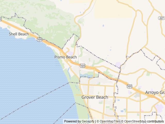 Map for Luxury Beach Getaway | Sleeps 8 | Fully Loaded near Pismo Beach, CA