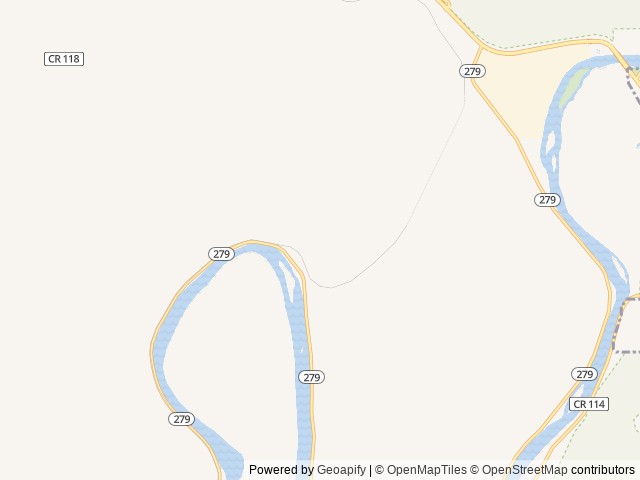 Map of Gold Bar Recreation Site location at Moab, UT, United States