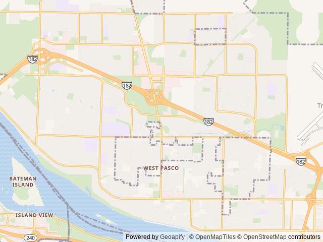 Map for Our RV is an ideal option for monthly rentals. near Pasco, WA
