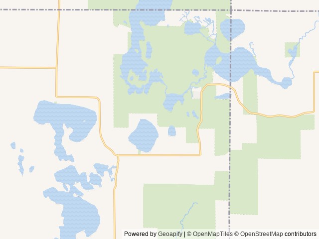 Map of Bluegill Lake Family Camping Resort location at Mecosta, MI, United States