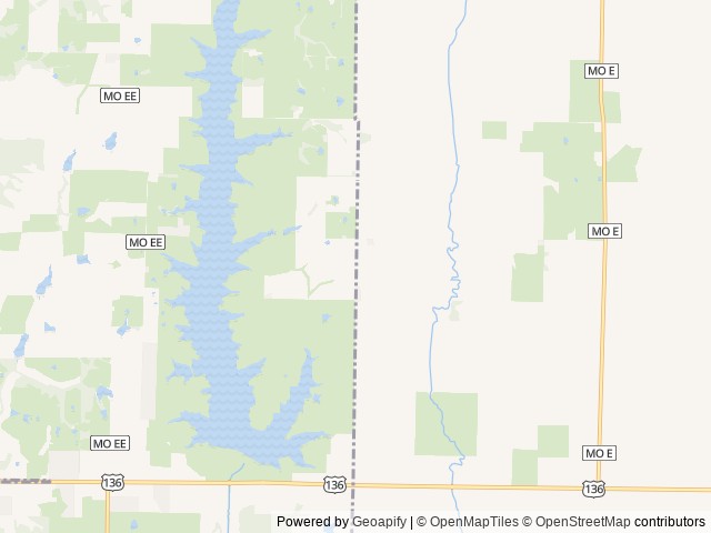 Map of Back Nine RV Park LLC location at Maryville, MO, United States