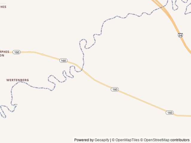 Map for Joe's Pickens Pup near Okawville, MO