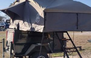 Overlanding camper trailer