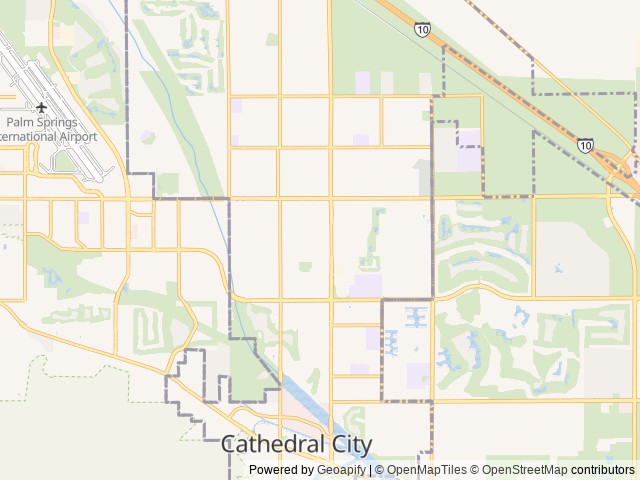 Map for 2021 Palomino SolAire Ultra Lite 202RB near Cathedral City, CA