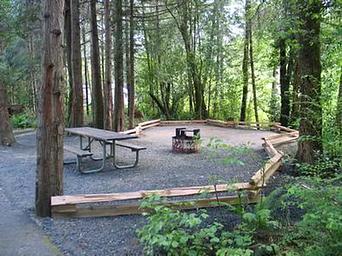 Eagleview Group Campground Campsite 