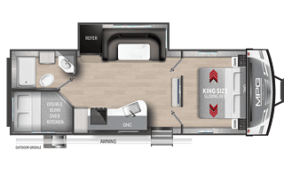 BUNKHOUSE CAMPER! 2024 MPG 2500BH! DELIVERY!