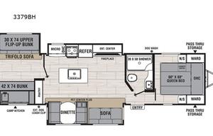 2020 Coachmen RV Spirit Ultra Lite 3379BH
