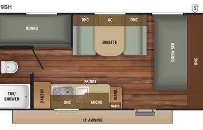 2018 Starcraft Autumn Ridge Outfitter 19BH