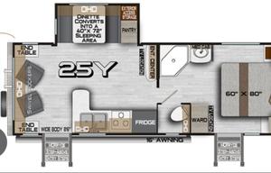 2023 Northwood Arctic Fox North Fork 25Y