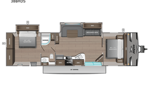 2023 Jayco - 2 Bdrm - KING bed! *Delivery Only*