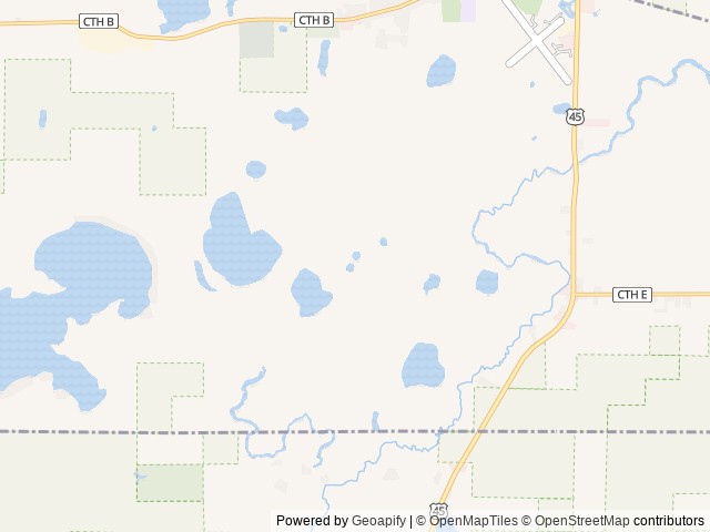 Map of Land O' Lakes Nature RV Resort (Age Restricted 25+) location at Land O' Lakes, WI, United States