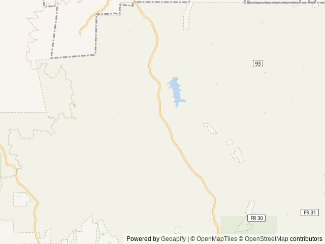 Map of Eagle Ridge Group Campground location at Prescott, AZ, United States