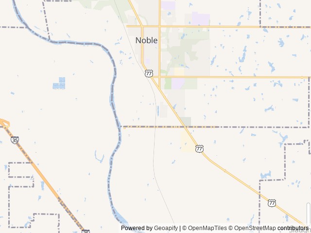 Map for 2023 Wildwood near Noble, OK
