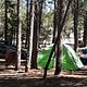 Tent site at White Wolf campground