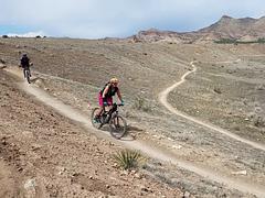 Mountain bikers on Prime Cut
