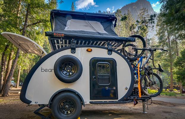 Bean Teardrop Trailer Sleeps 4-6 +RTTent +BikeRack