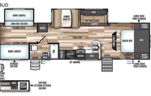 2019 Forest River #899 Hemisphere GLX 312QBUD