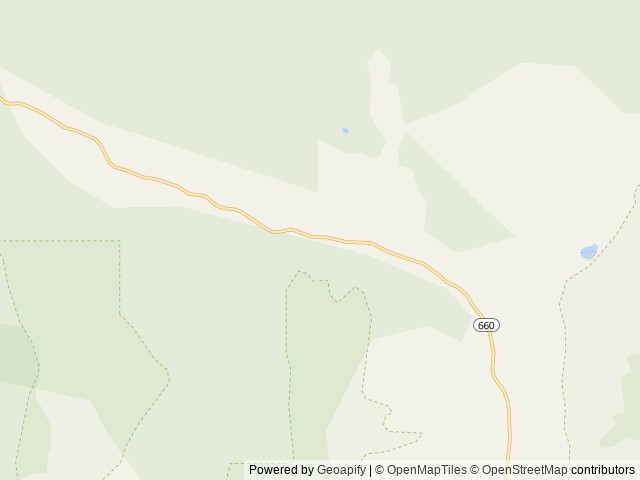 Map of Thomas Canyon location at Wells, NV, United States