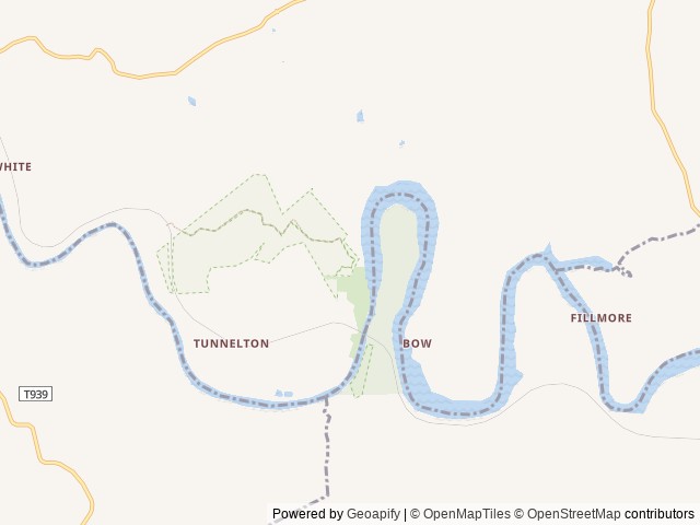 Map of Conemaugh Lake Pavilions location at Saltsburg, PA, United States