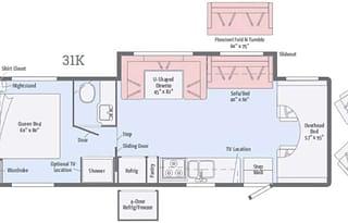 2016 Itasca Spirit 31K RV rental photo 2
