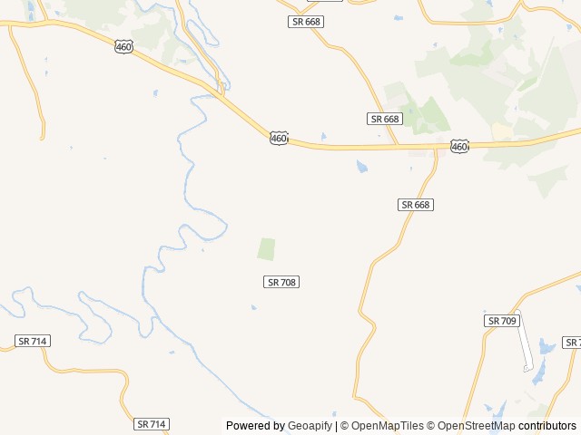 Map for 2014 Keystone RV Passport 2250RB Grand Touring near Goode, NC