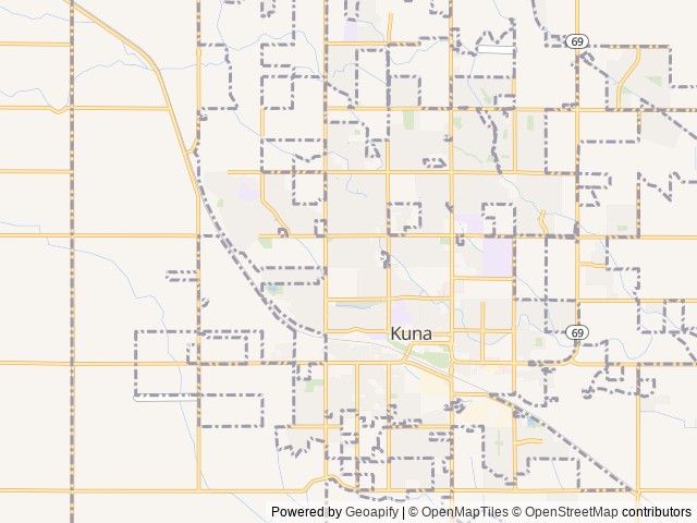 Map for 2022 Dutchmen RV Coleman 17B near Kuna, ID