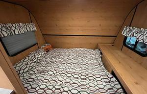 Two-Tone Vintage Inspired Travel Trailer
