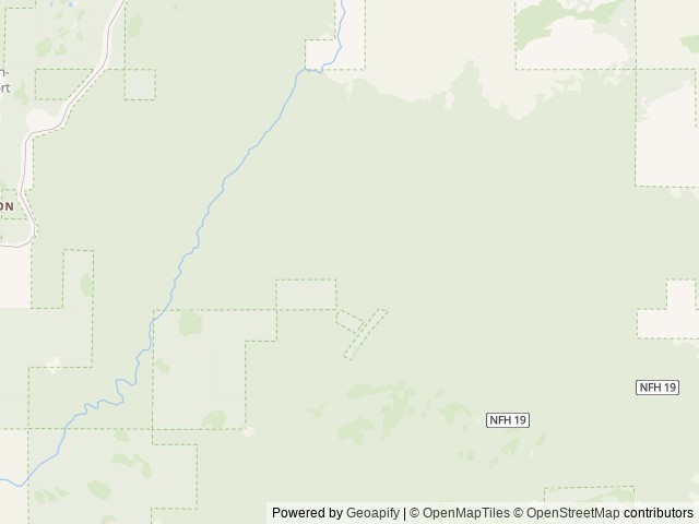 Map of Tunnel Mills Ii location at Camptonville, CA, United States