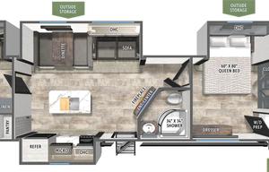 2025 Puma Luxury Bunkhouse