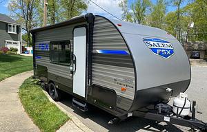Ditch The Tent! 2021 Salem family bunkhouse.