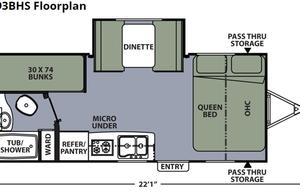 2018 Coachmen RV Apex Nano 193BHS