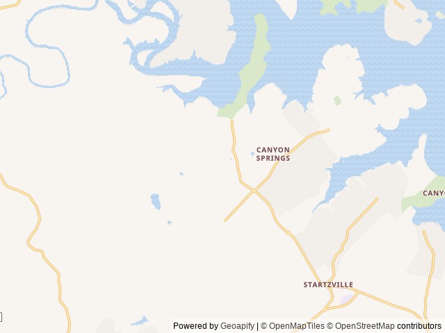 Map of The Juniper Ranch & Retreat location at Canyon Lake, TX, United States