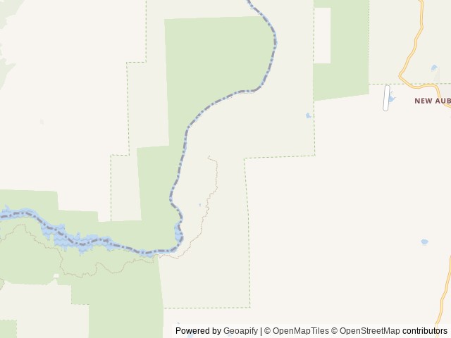 Map of Aholul Group Campground location at Auberry, CA, United States