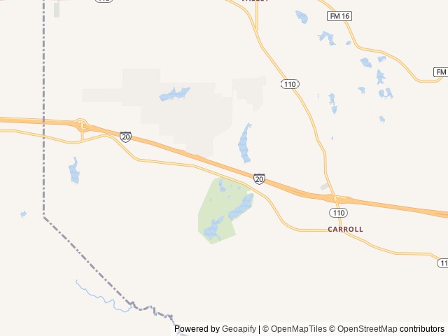 Map of Village at the Greens location at Lindale, TX, United States