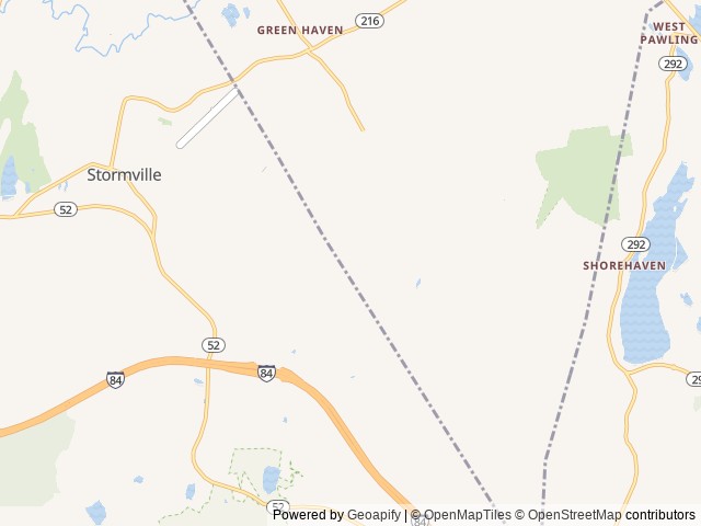 Map for The Adventure Den – Spacious Toy Hauler near Highland, MA