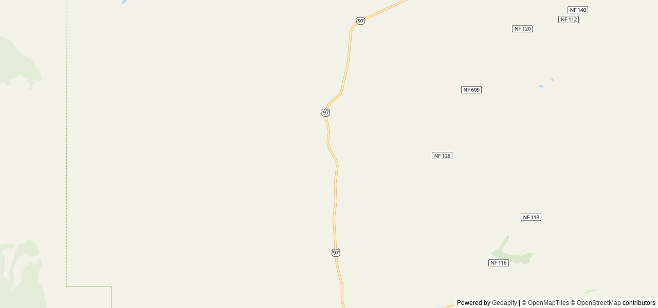 Map of Mineral Springs Group location at Cle Elum , WA, United States