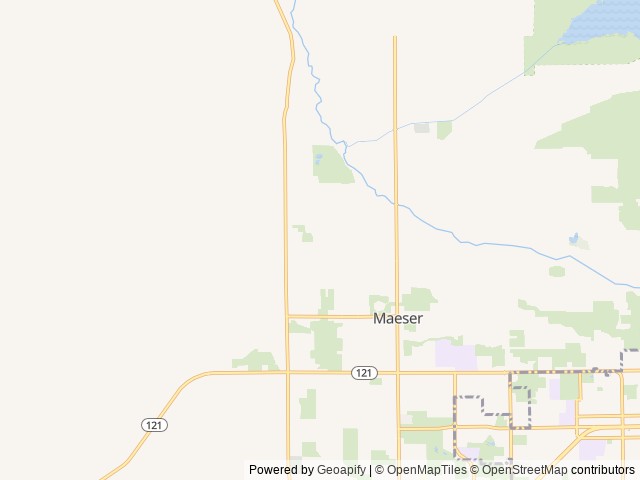 Map for Family Fun Time near Vernal, WY