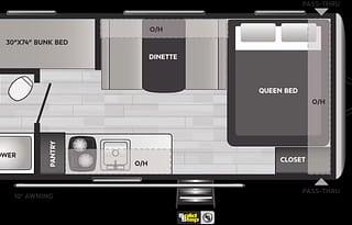 2019 Keystone RV Springdale Mini 1800BH
