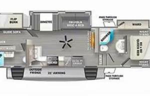 2022 Forest River Sandpiper 3330BH