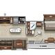WOW King bed 3 slides looks like 5th wheel inside