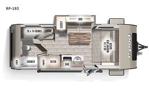 R-POD 193 w/King Size Bed **Delivery Offered**
