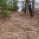 Path to the water, Steep slope