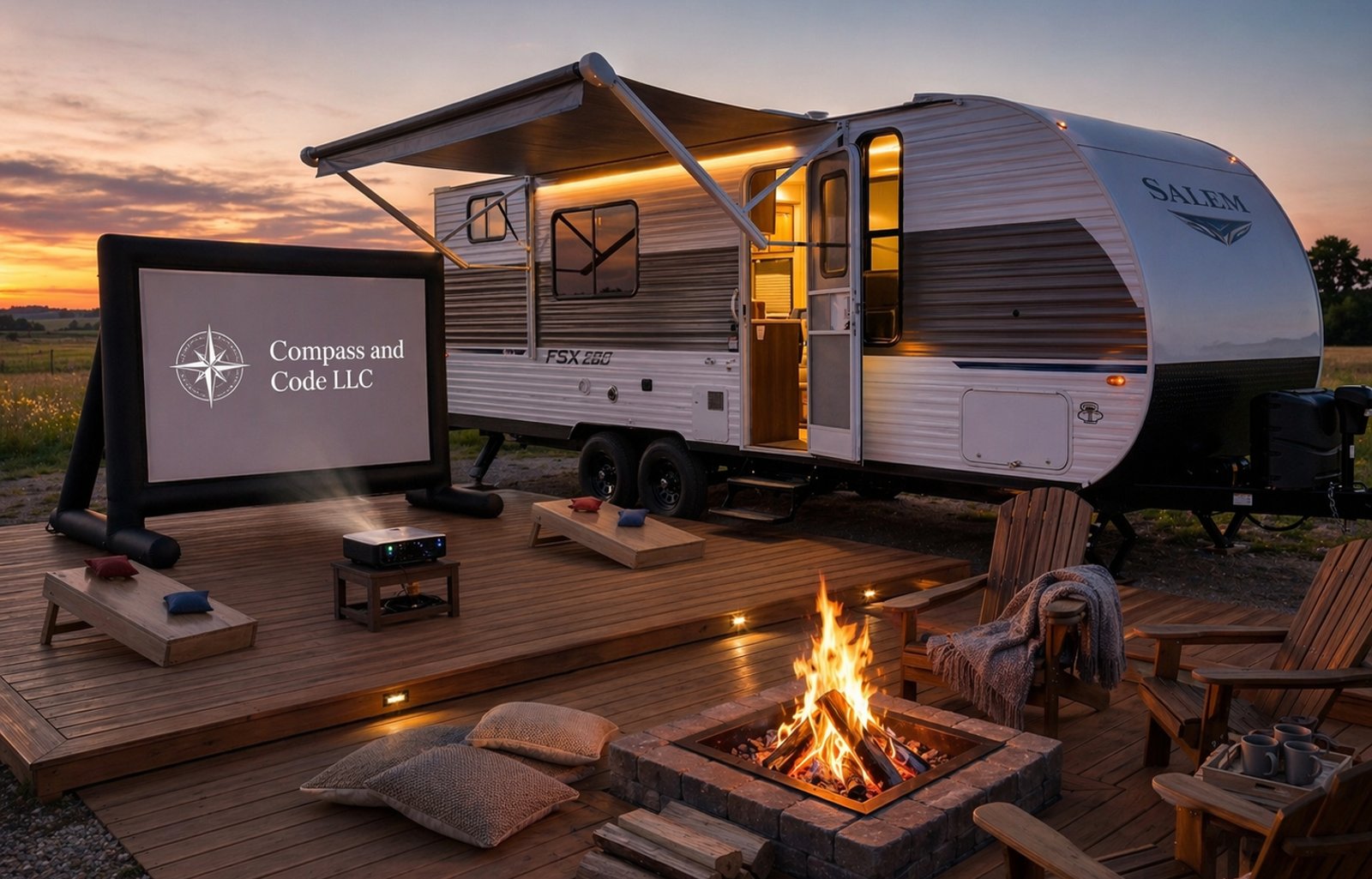 Haven | Luxury Bunkhouse RV | Sleeps 8 | Delivery