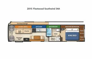 2015 Southwind 34A RV rental photo 2