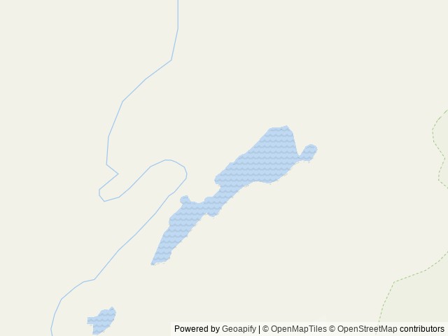 Map of Upper Paradise Lake Cabin location at Seward, AK, United States