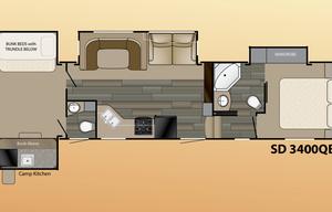 2015 Heartland Sundance 3400QB RV rental photo 2